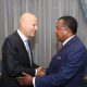 Denis Sassou Nguesso rencontre le PDG d'Eni Claudio Descalzi